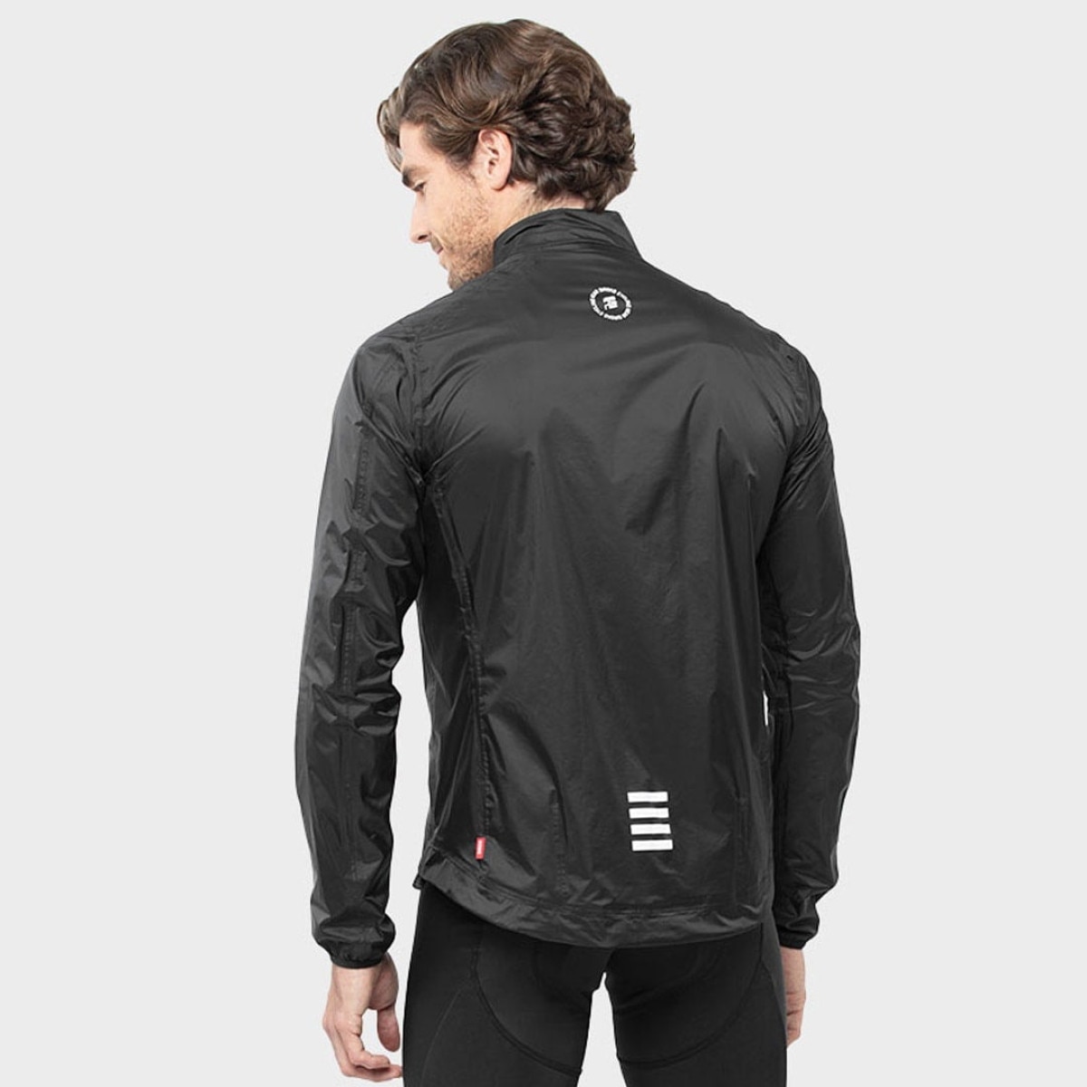 Casaco de Chuva de Ciclismo J2 Siroko Preto-2