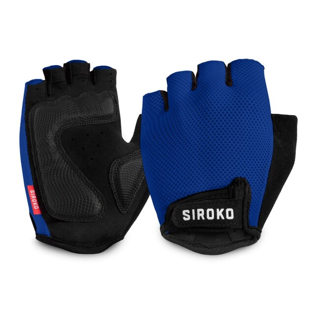 Imagem 0 de Luvas Ciclismo Aero Dark Blue Siroko