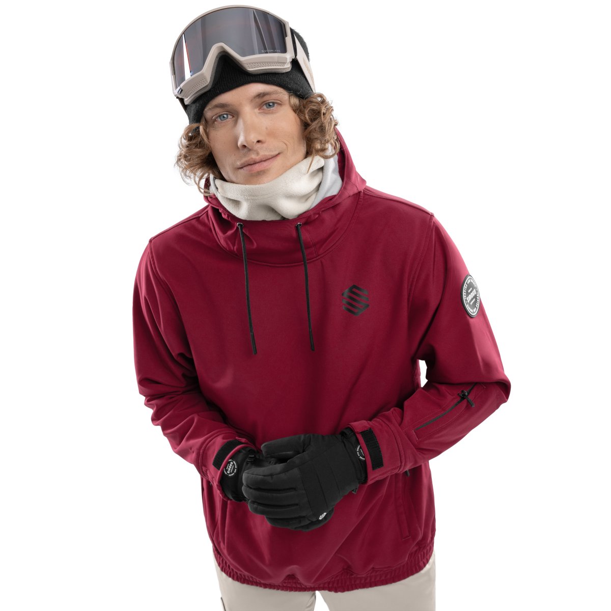 Casaco para Snowboard/ski W1 Siroko Vermelho-1