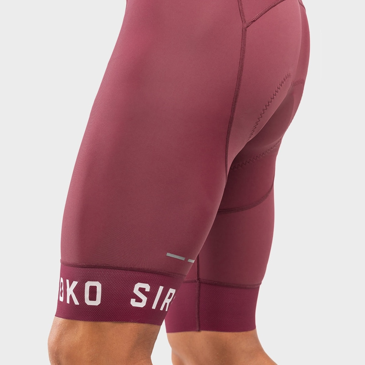 Culotte Curto Ciclismo Bx Bionaz Siroko Vermelho-5