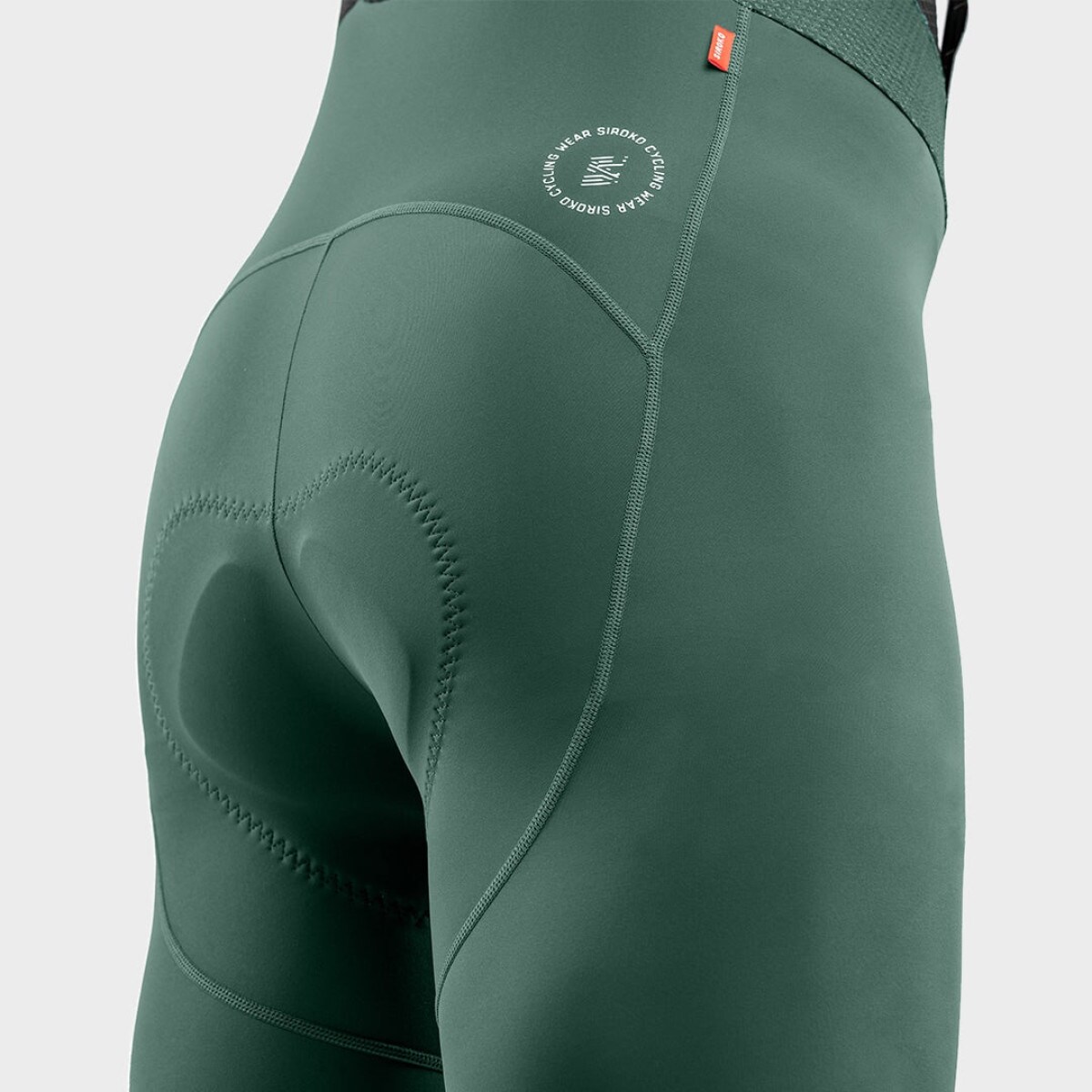 Culotte Curto Ciclismo Bx Oberwald Siroko Verde-5