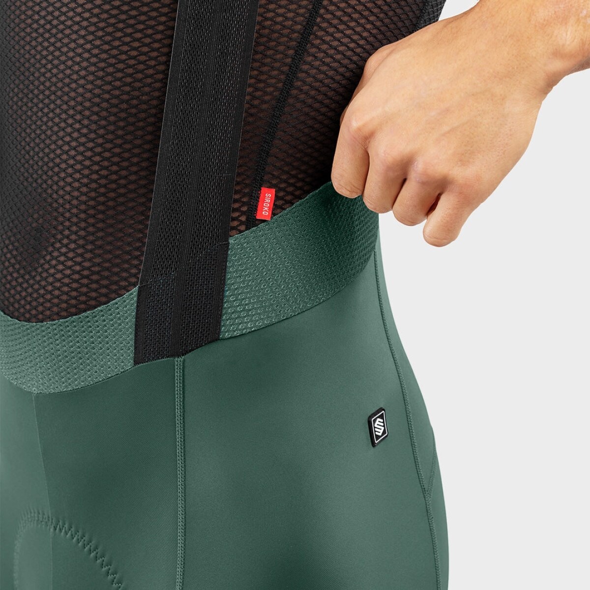 Culotte Curto Ciclismo Bx Oberwald Siroko Verde-6