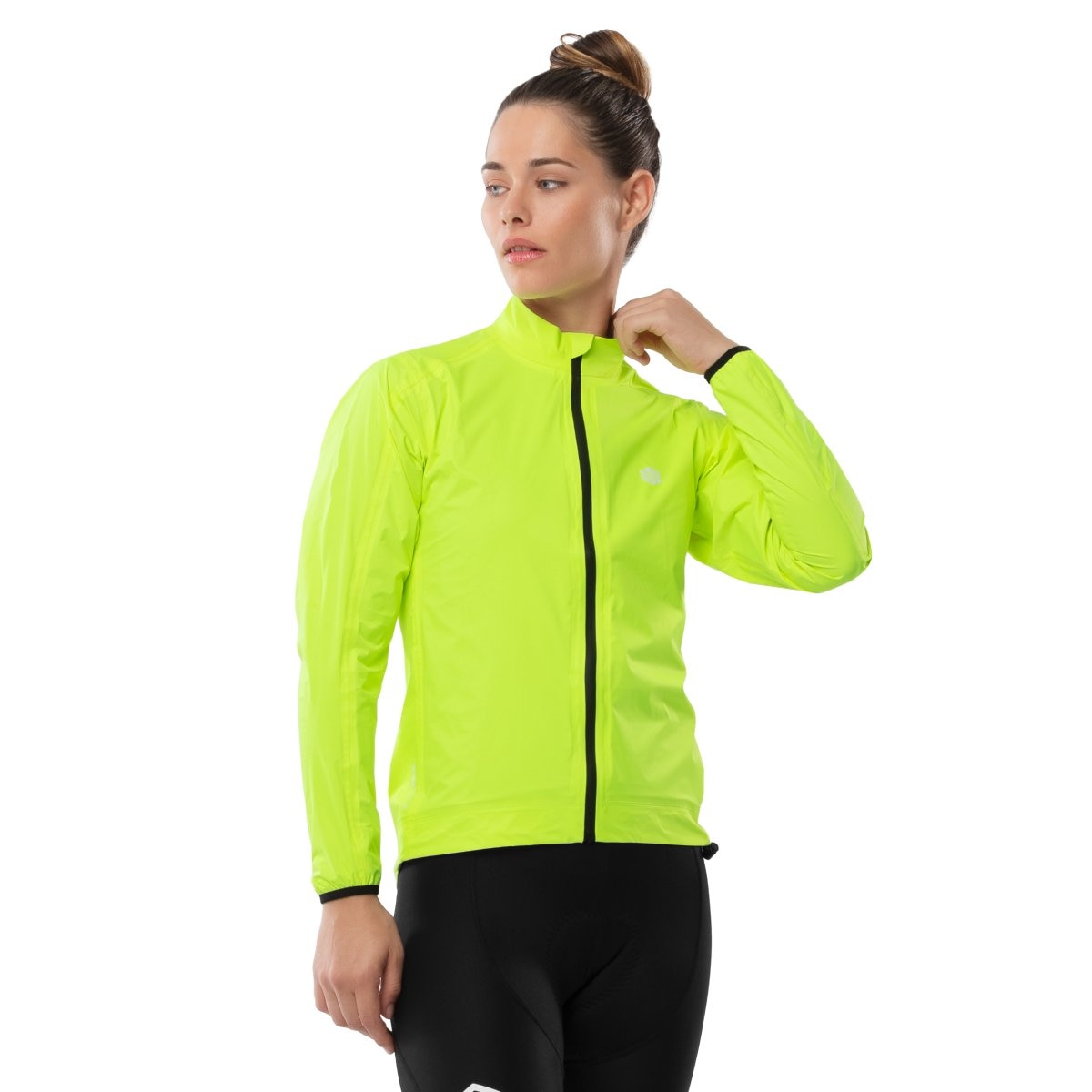 Casaco de Chuva de Ciclismo J2 Siroko Amarelo-1