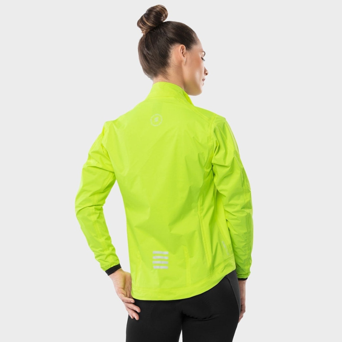 Casaco de Chuva de Ciclismo J2 Siroko Amarelo-2