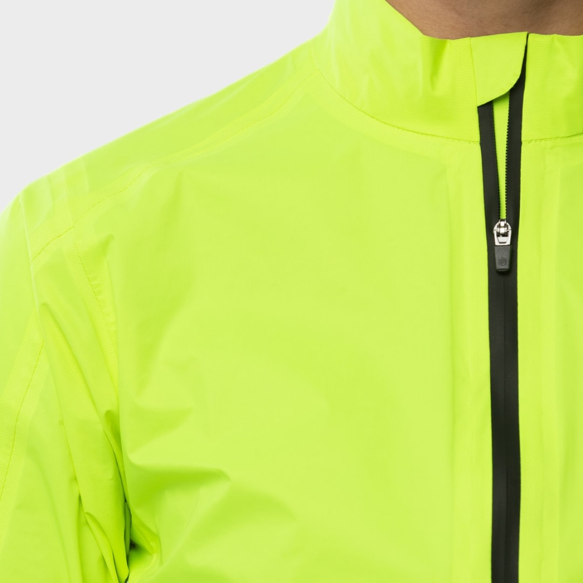 Casaco de Chuva de Ciclismo J2 Siroko Amarelo-5
