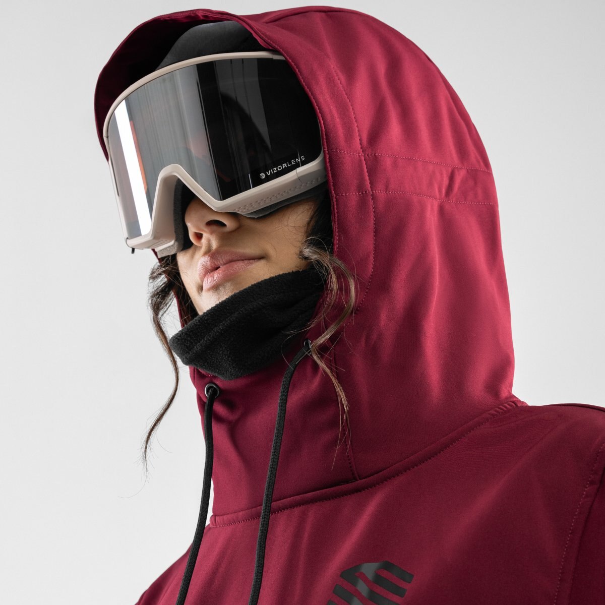 Casaco para Snowboard/ski W1-w Siroko Vermelho-5