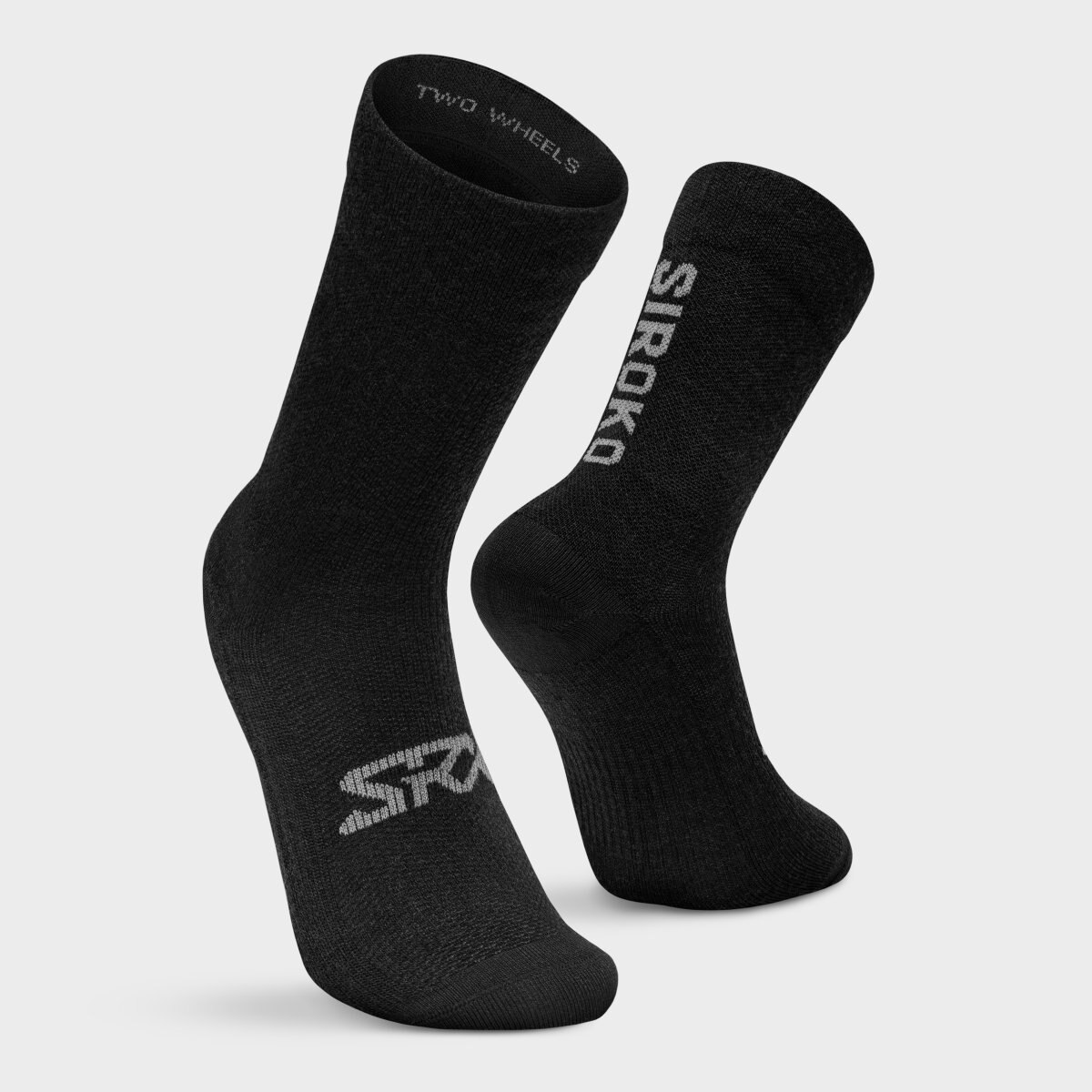 Meias de Ciclismo Srx Siroko Preto-2