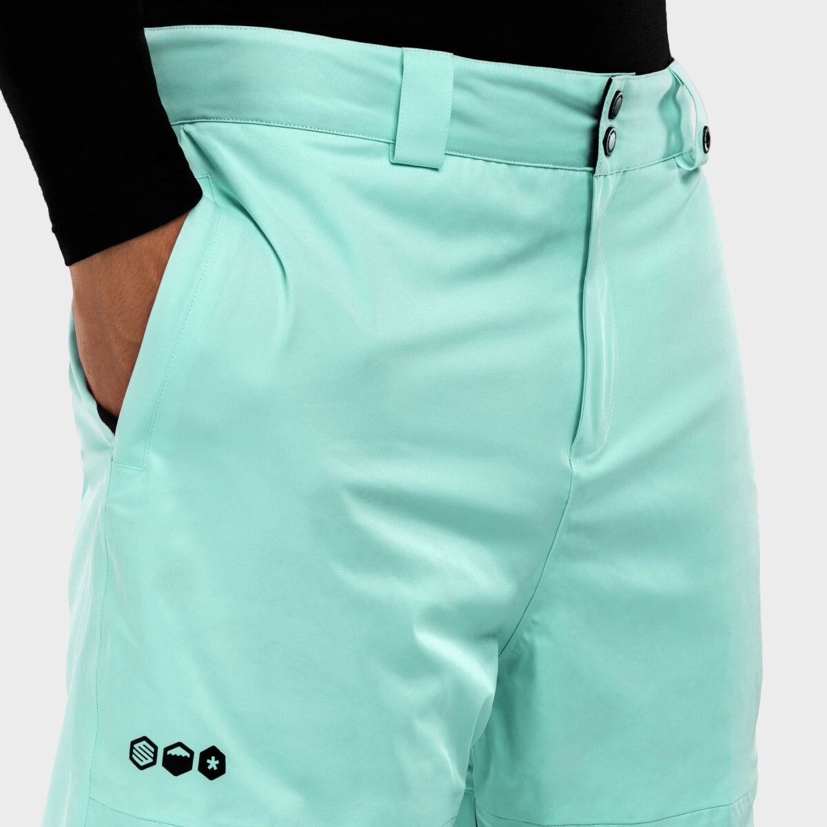 Calças para Snow e Ski P1 Glacier Siroko Azul-5