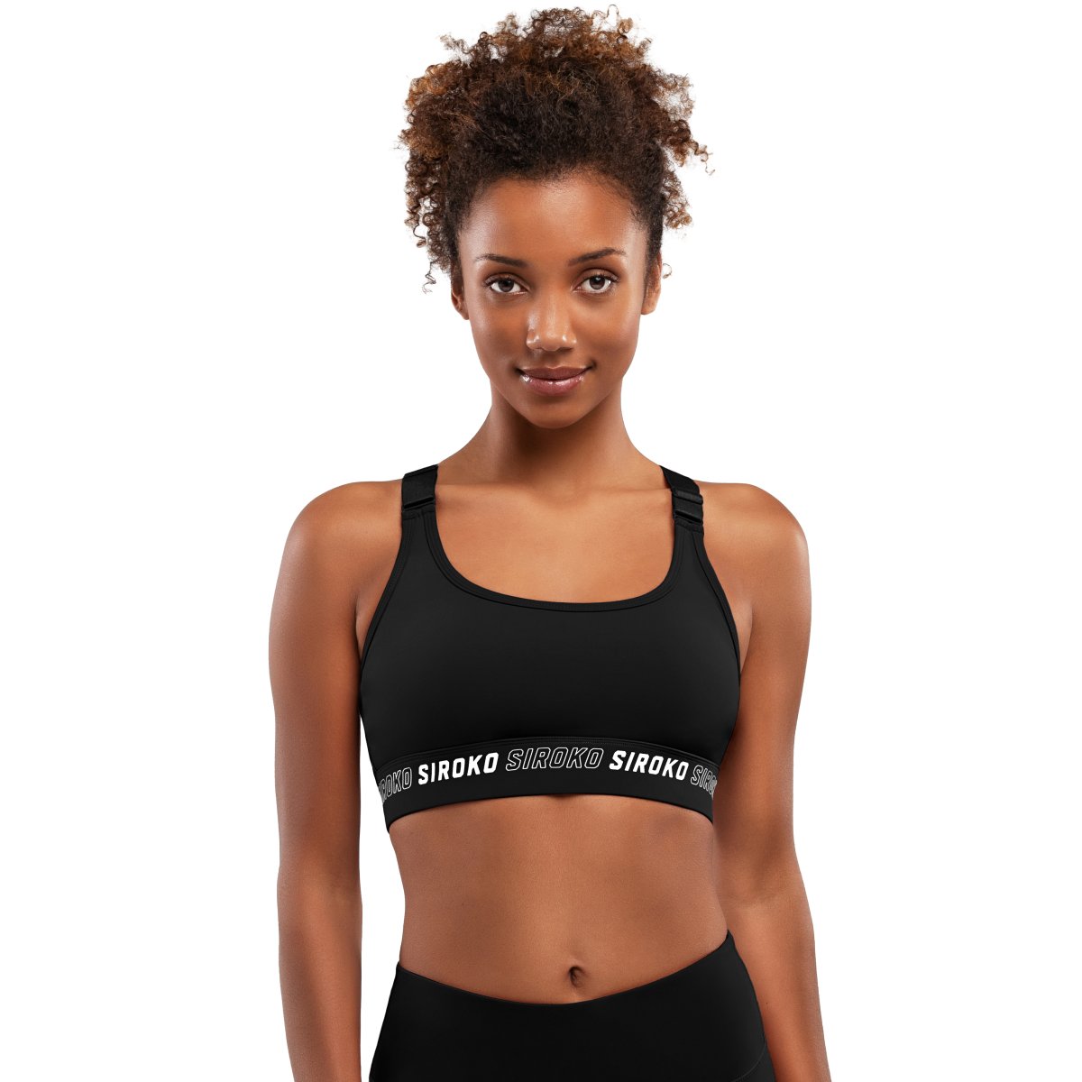 Imagem 0 de Soutien Desportivo de Alto Impacto Cardio Black Siroko