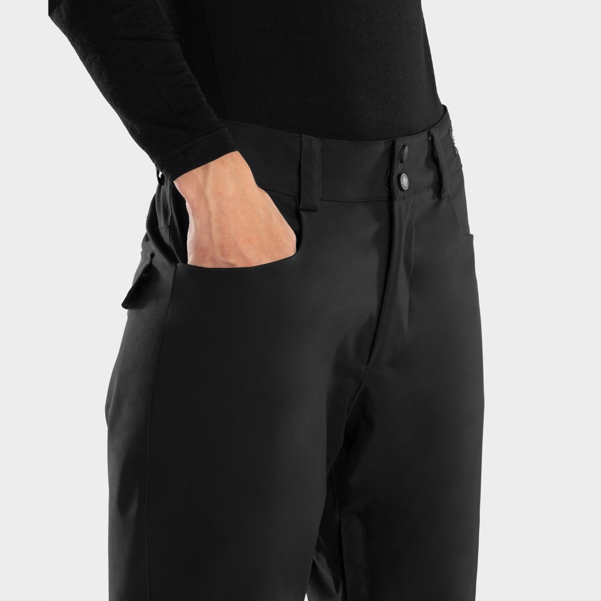 Calças para Snow e Ski Premium Ultimate Sils Siroko Preto-5
