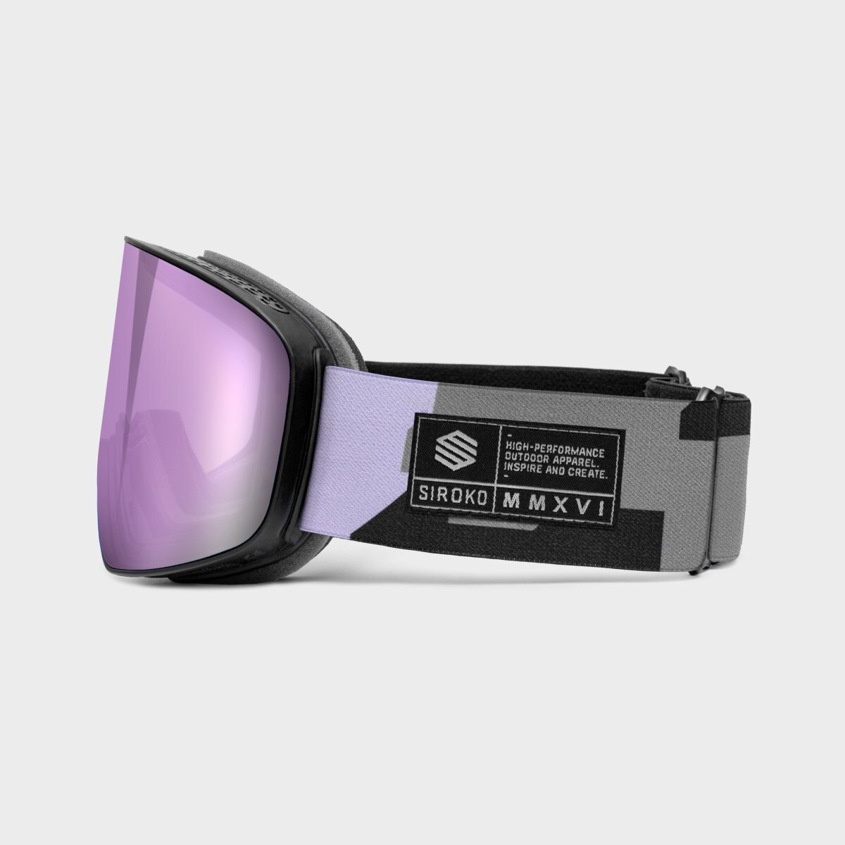 Óculos de Sol para Ski/snow Gx Amethyst Siroko Rosa-3