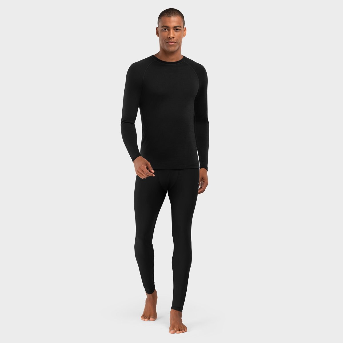 T-shirt Interior de Lã Ultimate Thermal Siroko Preto-4