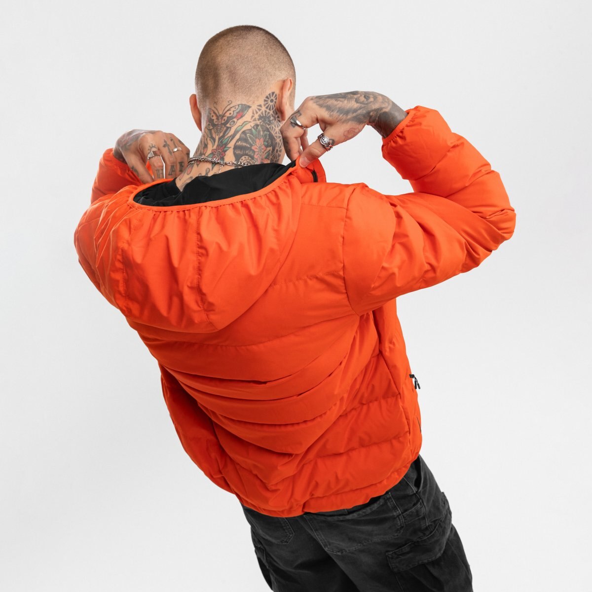 Casaco Acolchoado Resistente à Água Lifestyle Fire Siroko Preto-2