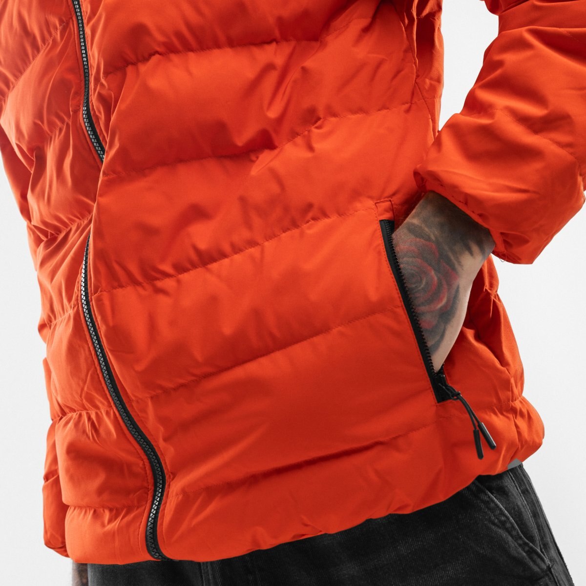 Casaco Acolchoado Resistente à Água Lifestyle Fire Siroko Preto-5