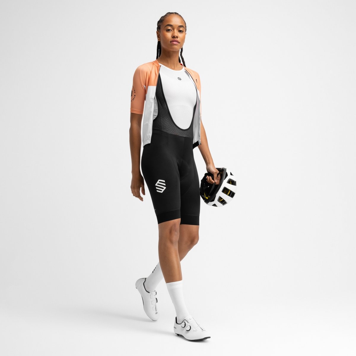 Culotte Curto Ciclismo Siroko Preto-3