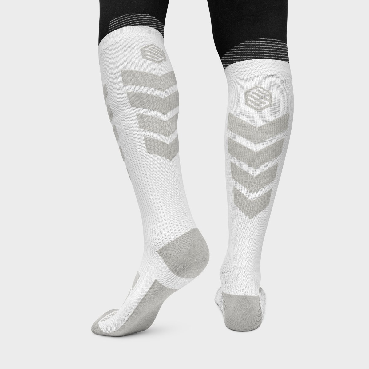 Meias para Snow e Ski Aoraki White Siroko Branco-2