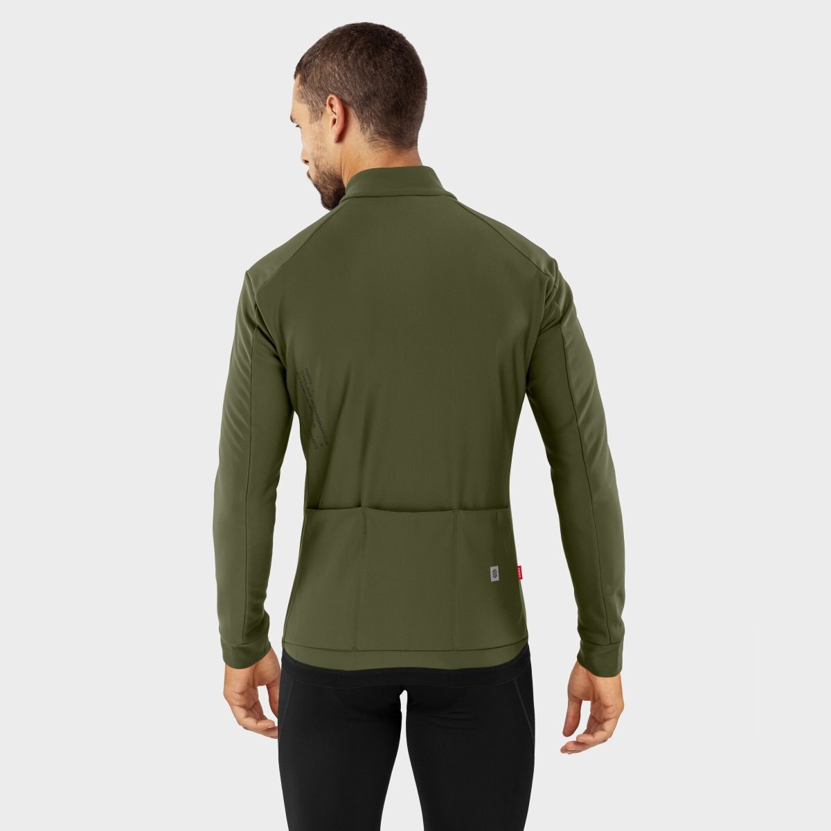 Casaco Softshell Ciclismo J1 Siroko Verde-militar-2
