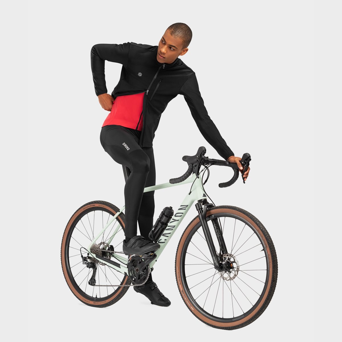 Casaco Softshell Ciclismo J3 Siroko Preto-4