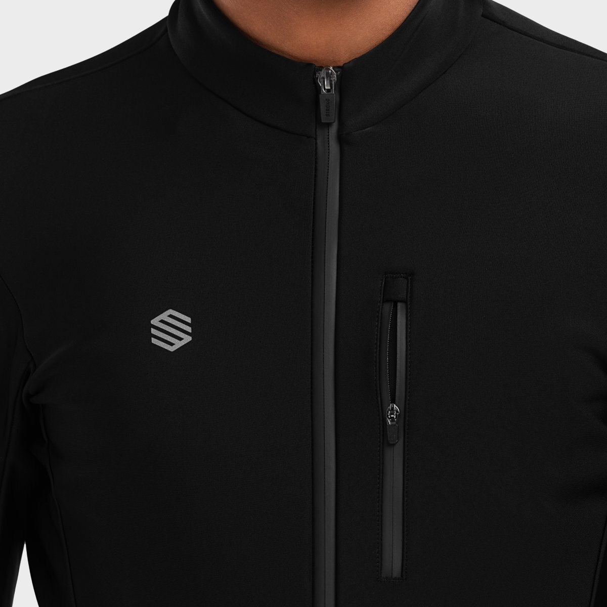 Casaco Softshell Ciclismo J3 Siroko Preto-5