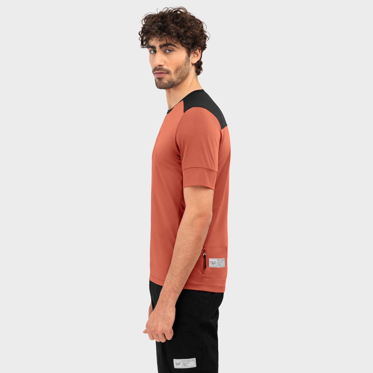 T-shirt de Gravel Siroko Telha-3