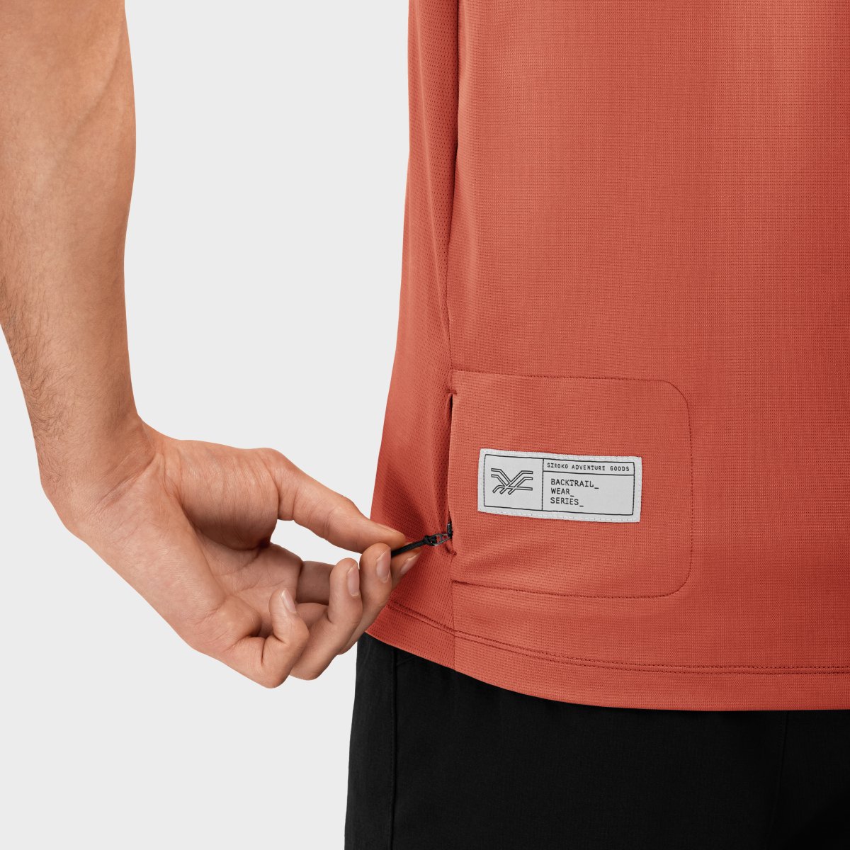 T-shirt de Gravel Siroko Telha-6