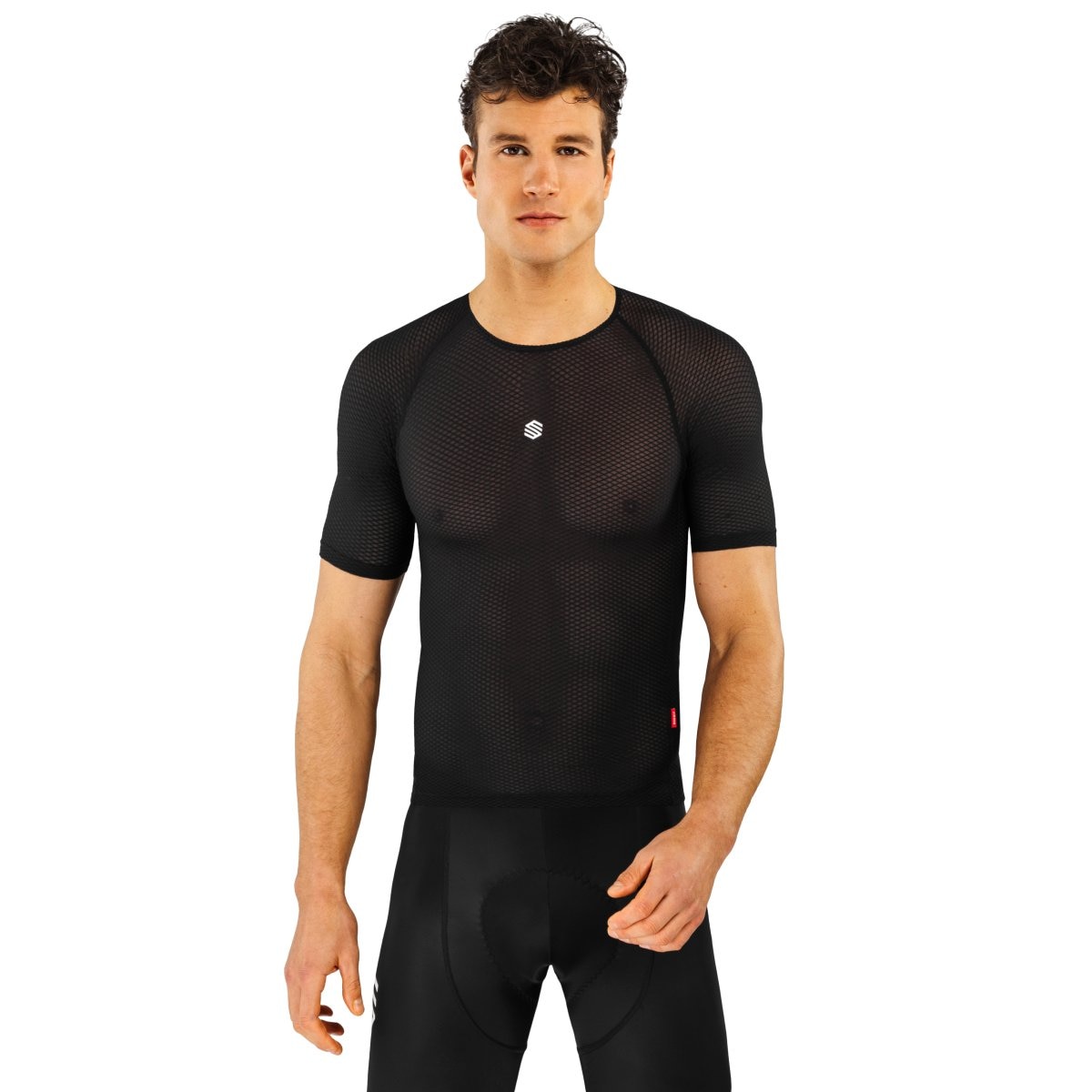T-shirt Interior Ciclismo Tech-baselayer-mc Siroko Preto-1