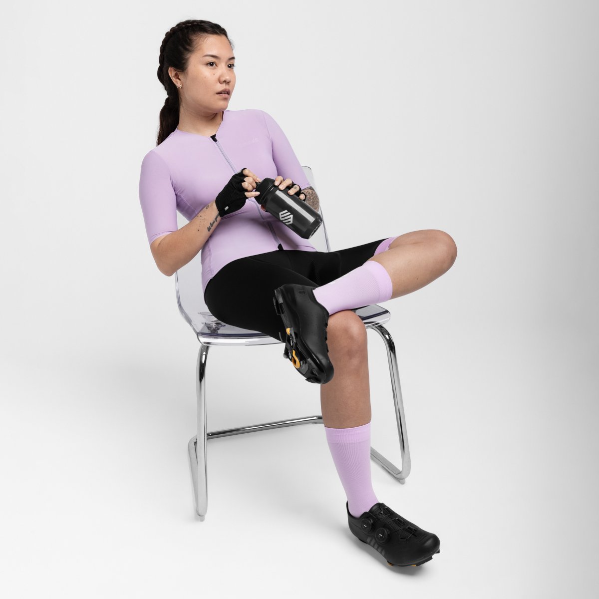 Maillot de Manga Curta Ultraligeiro Srx Siroko Malva-3