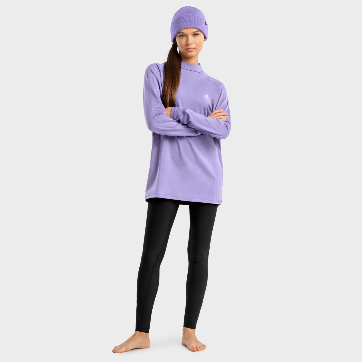 T-shirt Interior Térmica Slush-w Siroko Violeta-4