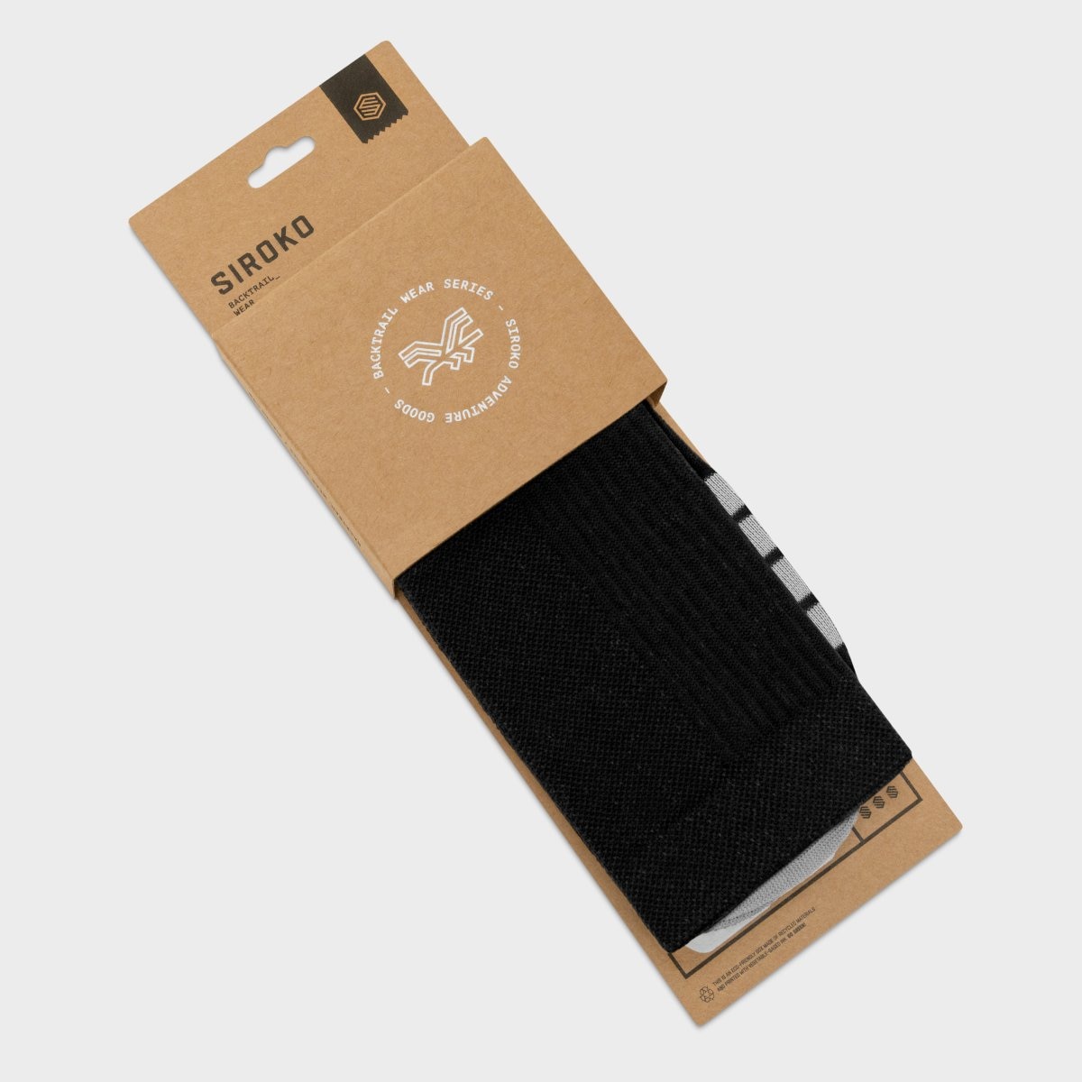 Meias de Ciclismo Gravel Gs1 Siroko Preto-3