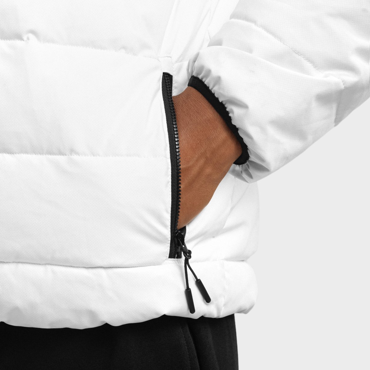 Casaco Acolchoado Resistente à Água Lifestyle Natur Siroko Branco-5