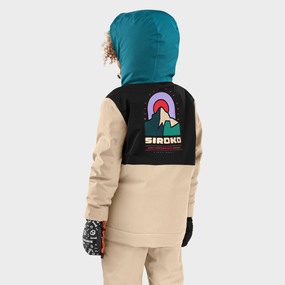 Casaco Ski e Neve Infantil Kw1 Vista Siroko Bege-2