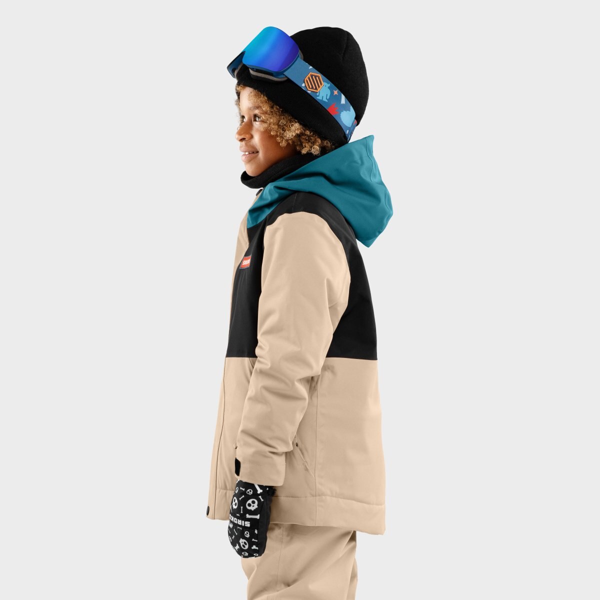 Casaco Ski e Neve Infantil Kw1 Vista Siroko Bege-3