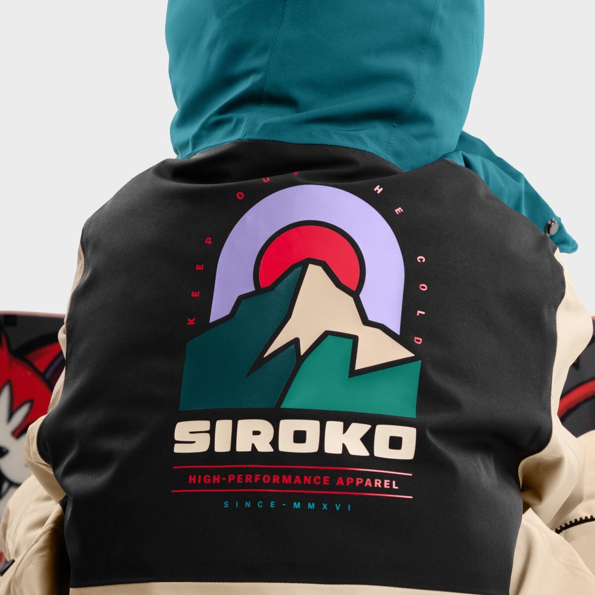 Casaco Ski e Neve Infantil Kw1 Vista Siroko Bege-5