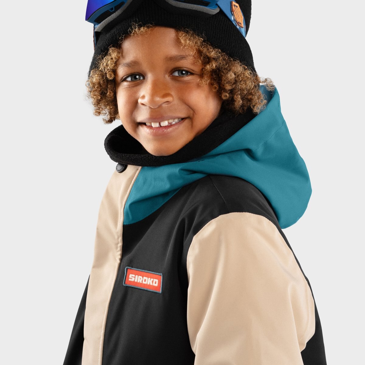 Casaco Ski e Neve Infantil Kw1 Vista Siroko Bege-6
