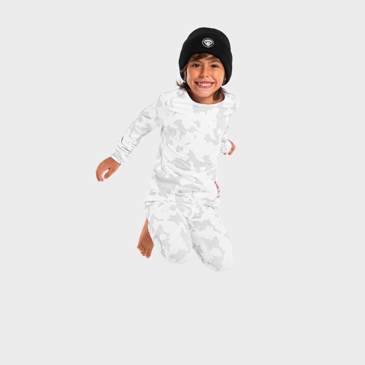 T-shirt Interior Ski e Neve Infantil Magic Ice Siroko Cinzento-4