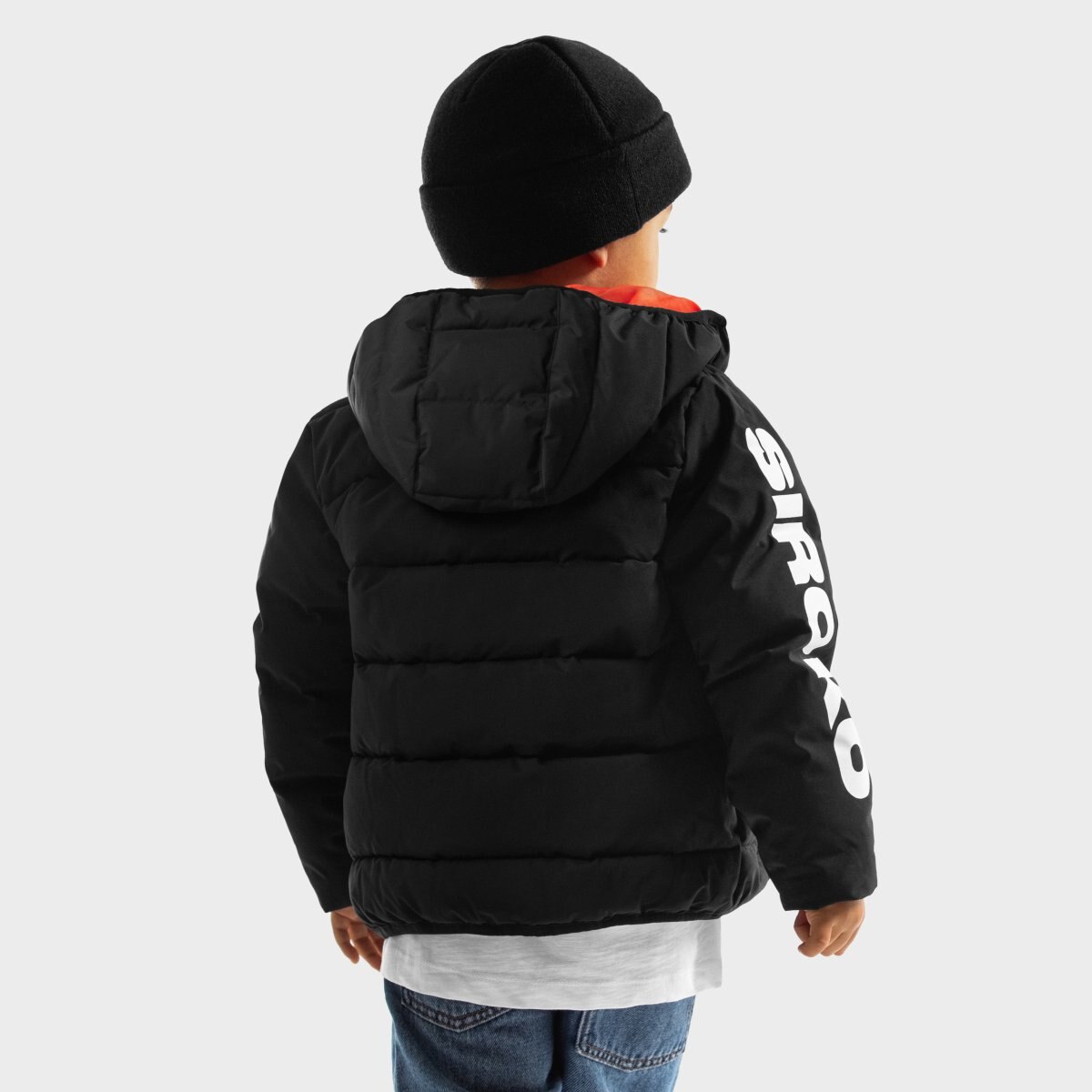Casaco Acolchoado Resistente À Água Infantil Trend Siroko Preto-2
