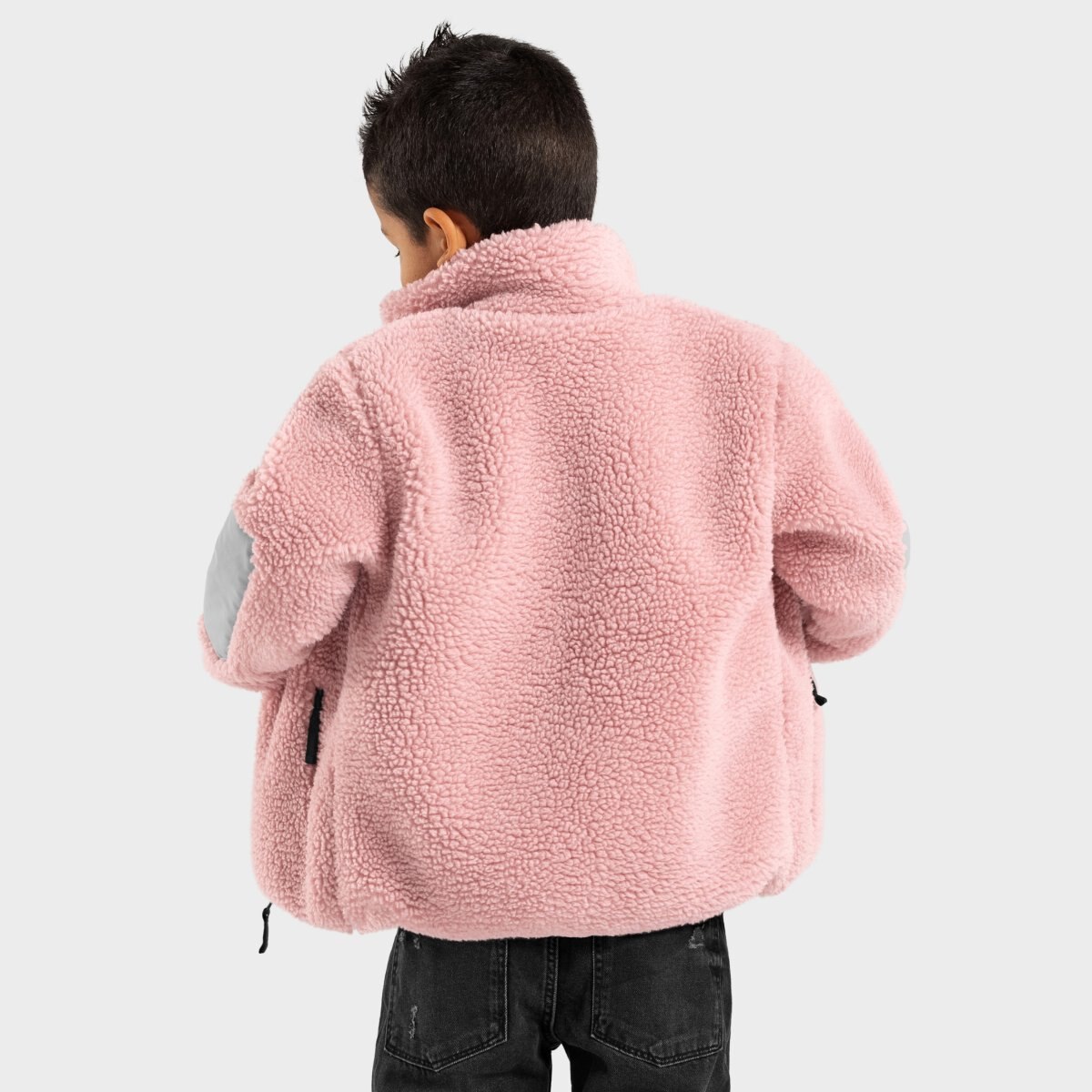 Casaco Sherpa Infantil Fairy Siroko Rosa-2