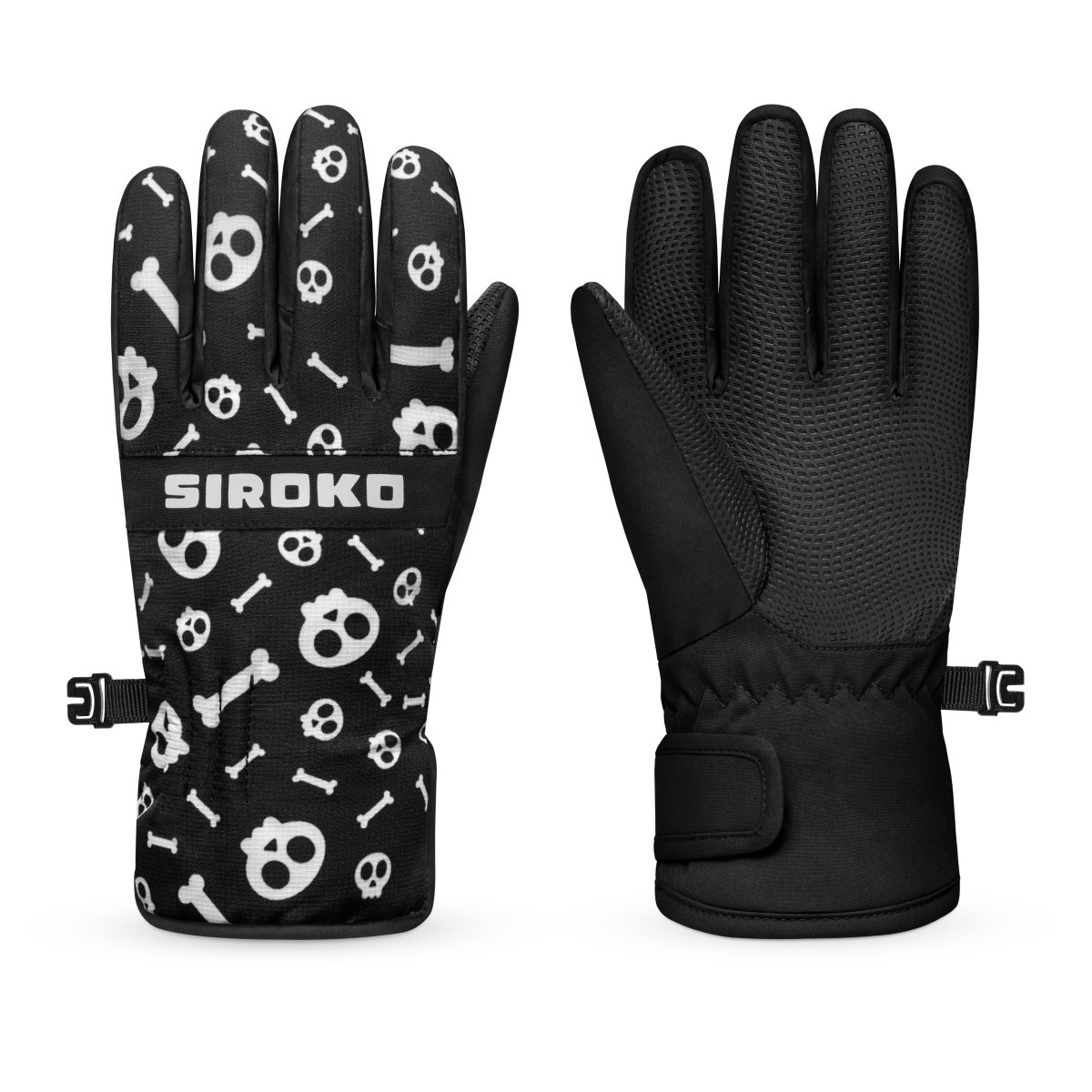 Imagem 0 de Luvas Térmicas Ski Infantil Skull Siroko