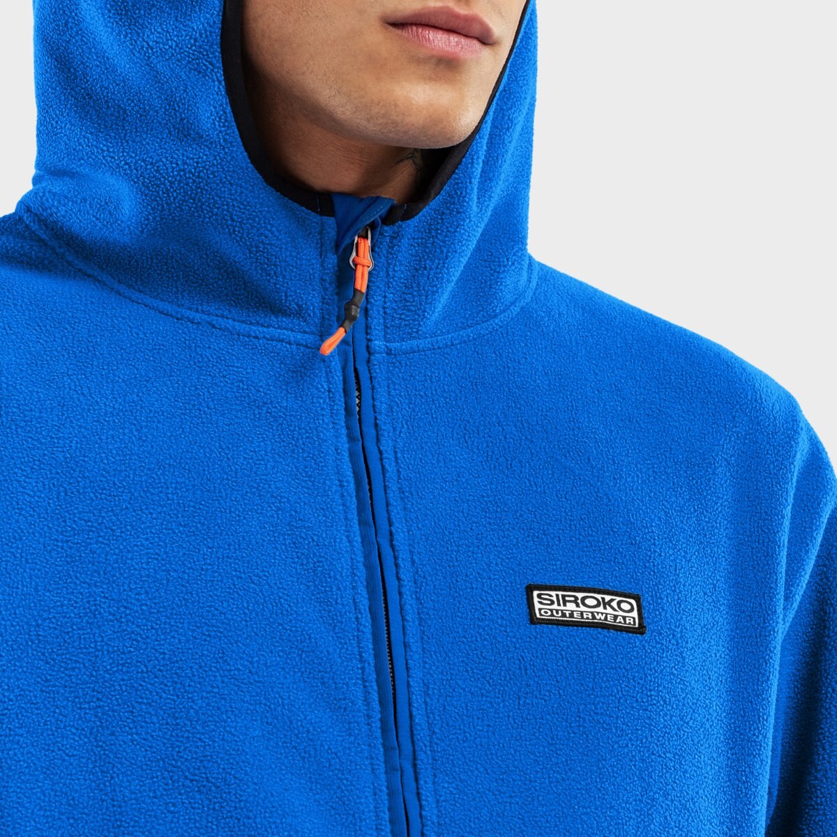Sweatshirt Polar com Capuz Montreux Siroko Azul-6