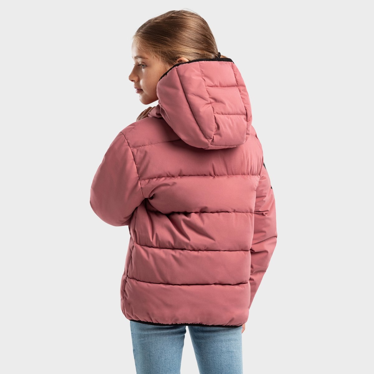 Casaco Acolchoado Resistente À Água Infantil Mist-g Siroko Rosa-2