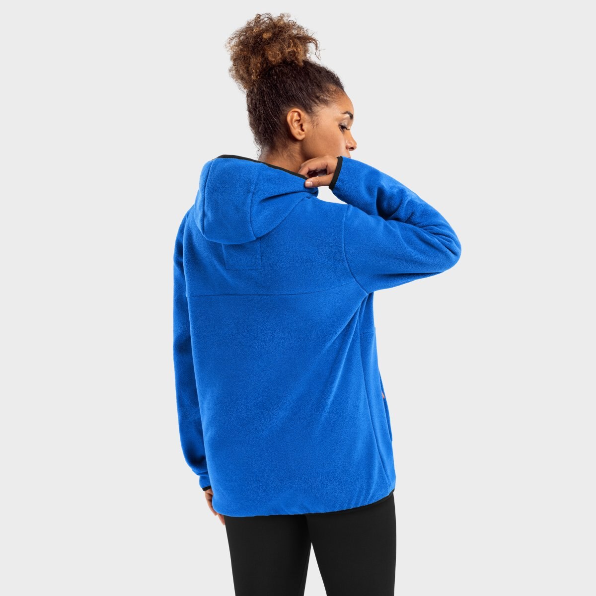 Sweatshirt Polar com Capuz Montreux-w Siroko Azul-2
