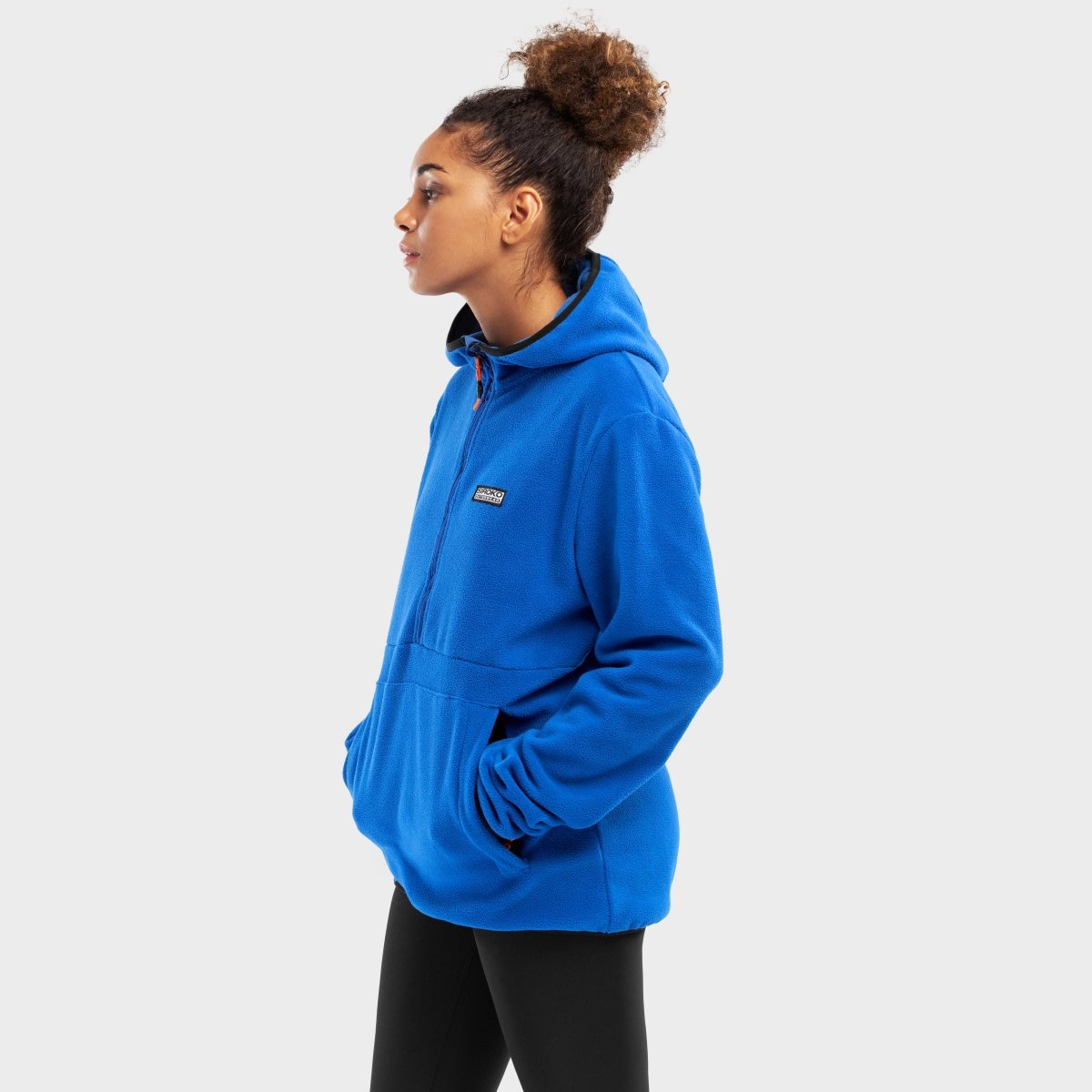 Sweatshirt Polar com Capuz Montreux-w Siroko Azul-3