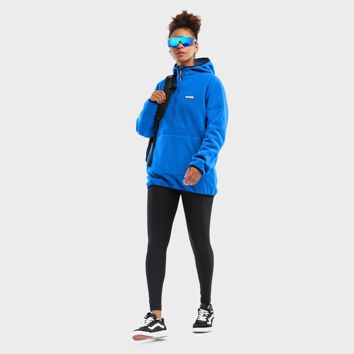 Sweatshirt Polar com Capuz Montreux-w Siroko Azul-4
