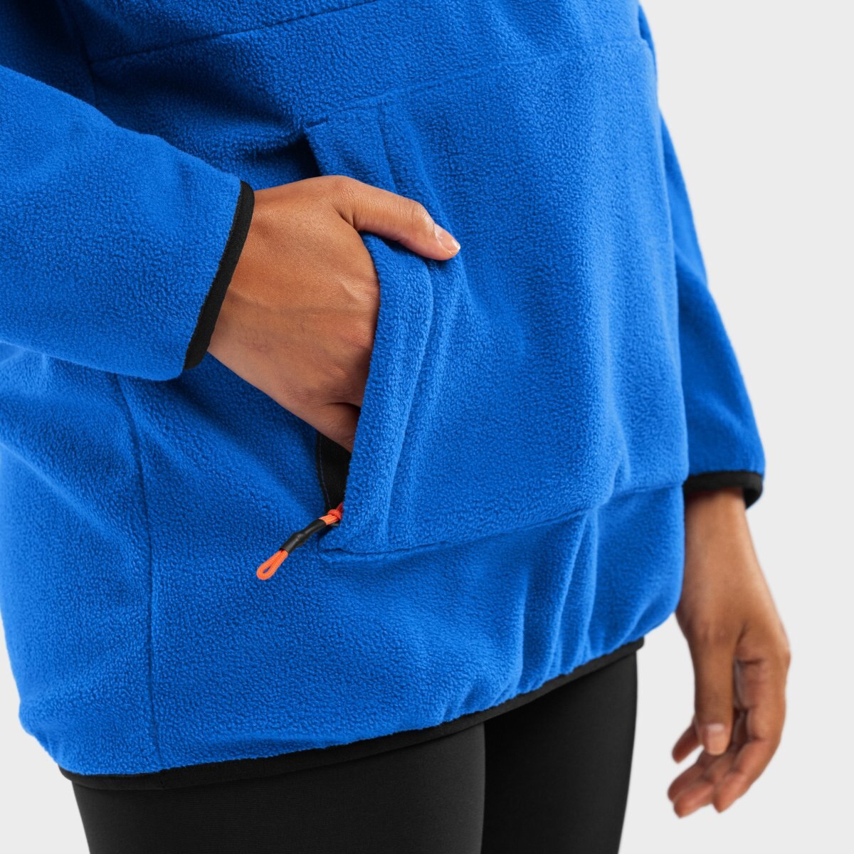 Sweatshirt Polar com Capuz Montreux-w Siroko Azul-5