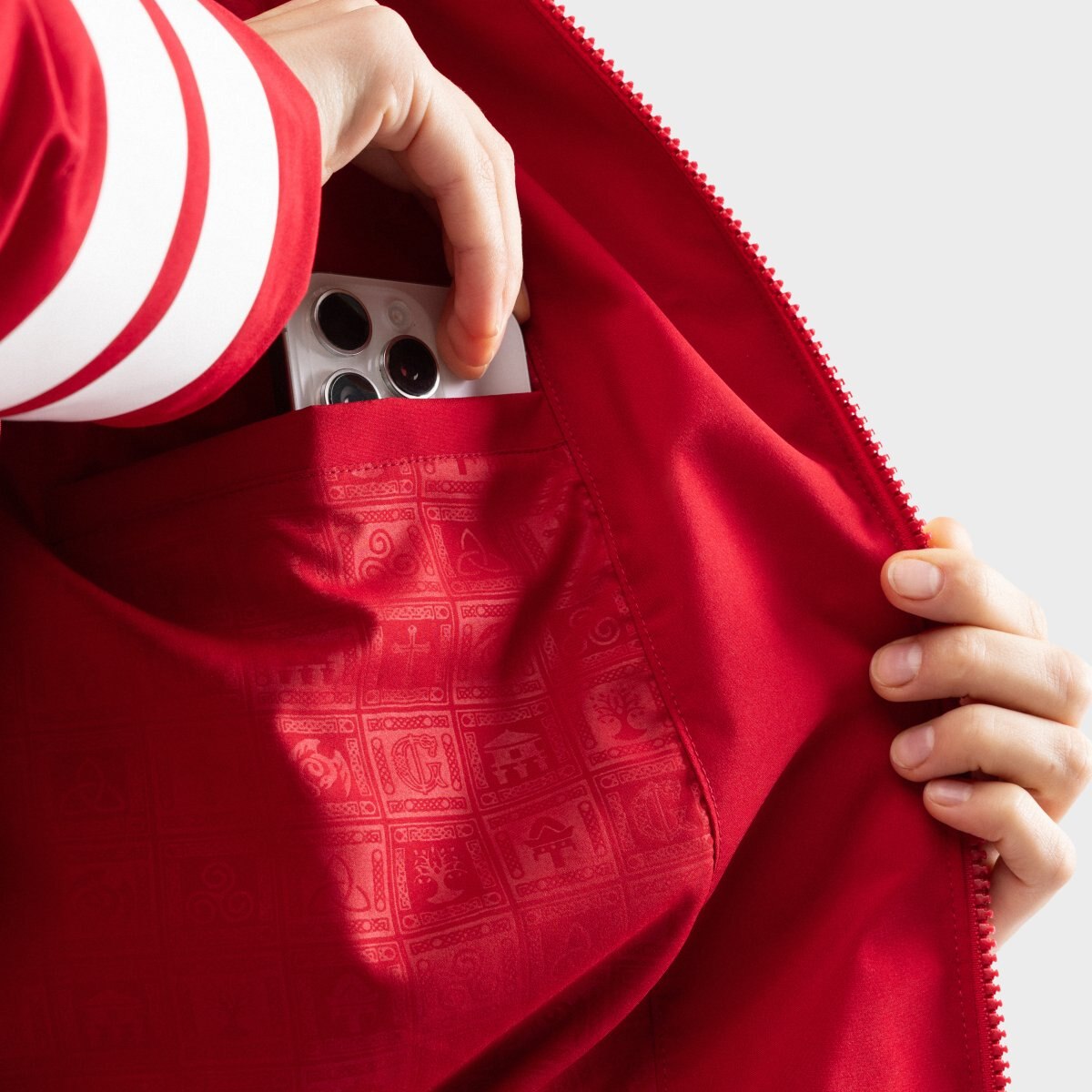 Casaco Acolchoado 120 Aniversário Real Sporting de Gijón Sc120 El Bibio Red-w Siroko Vermelho-6