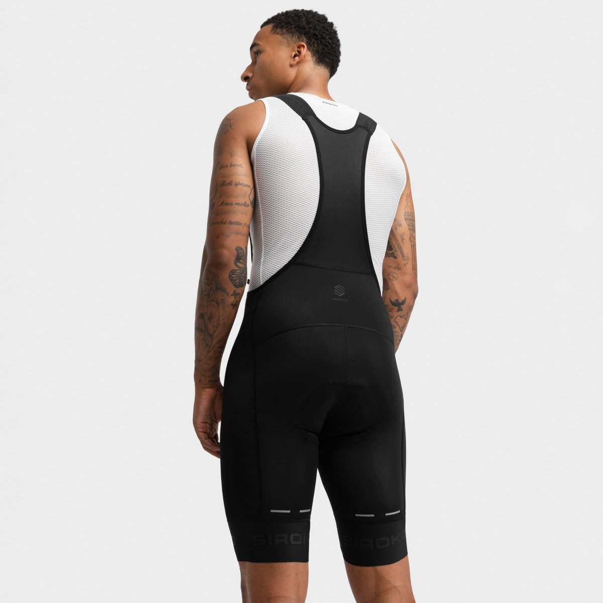 Culotte Curto Reciclado Ciclismo Bx Siroko Preto-2