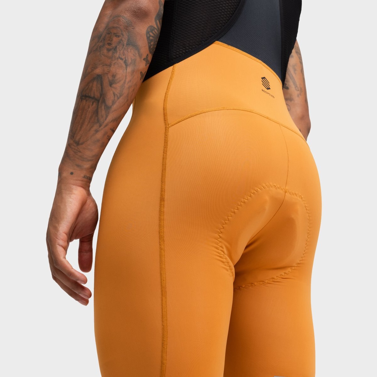 Culotte Curto Reciclado Ciclismo Bx Siroko Castanho-4