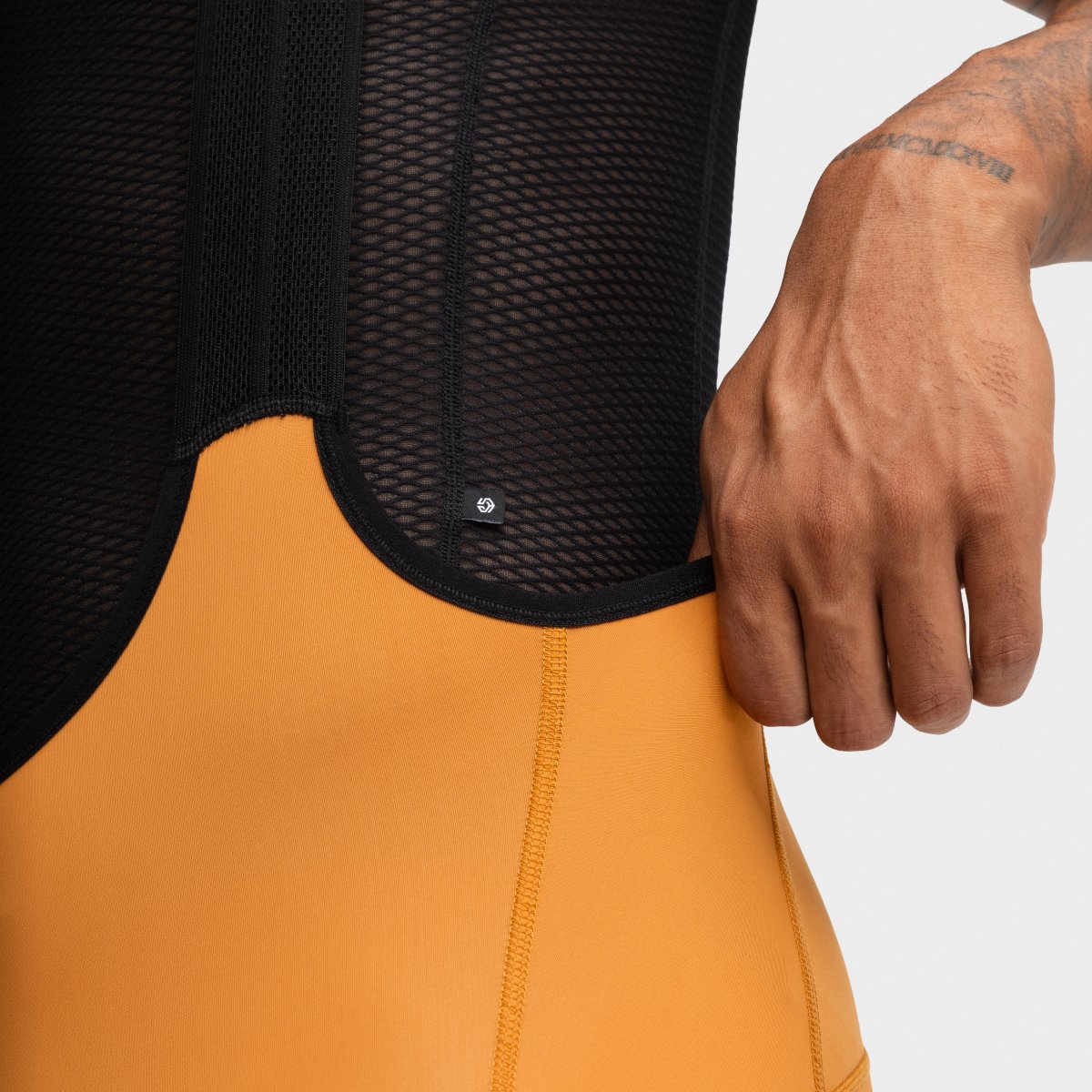 Culotte Curto Reciclado Ciclismo Bx Siroko Castanho-6