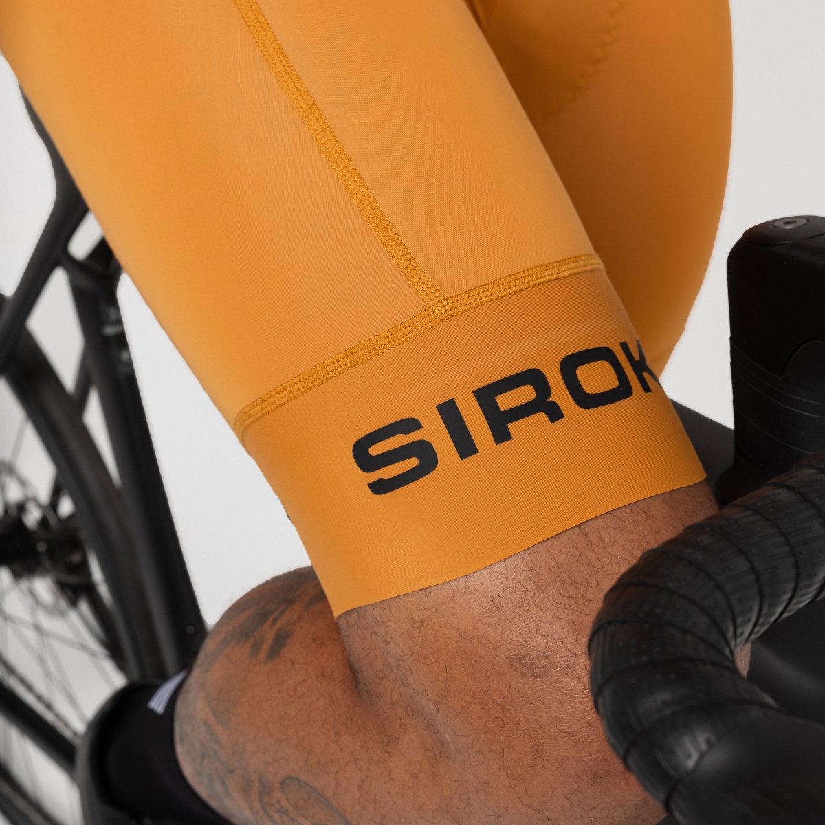 Culotte Curto Reciclado Ciclismo Bx Siroko Castanho-7