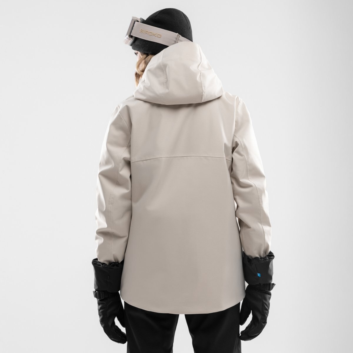 Casaco para Snow e Ski Premium Ultimate Saslong Siroko Castanho-2